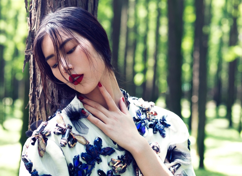 中國超模 劉雯